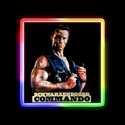 The Hero For Alot Of People In Actions Gym Fitness Led Neon Sign Rgb Color