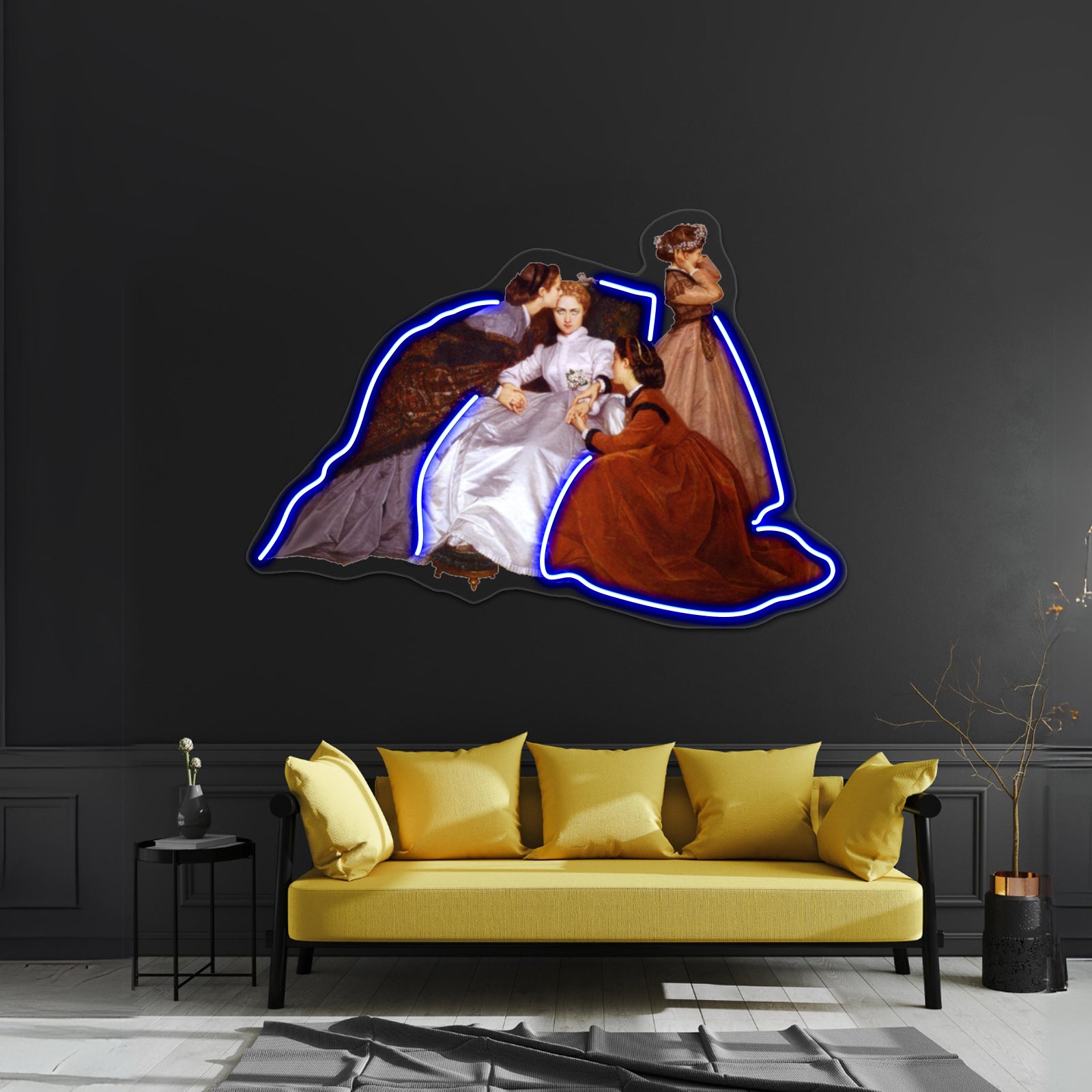 The Hesitant Betrothed Wall Artwork Neon Signs | Shineneon
