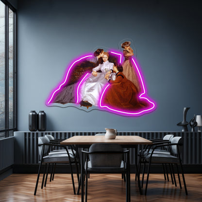 The Hesitant Betrothed Wall Artwork Neon Signs