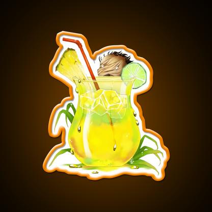 The Hilbillys Twisted Juice Cocktail Bar Decor Led Neon Sign Rgb Color - LED neon sign view 6