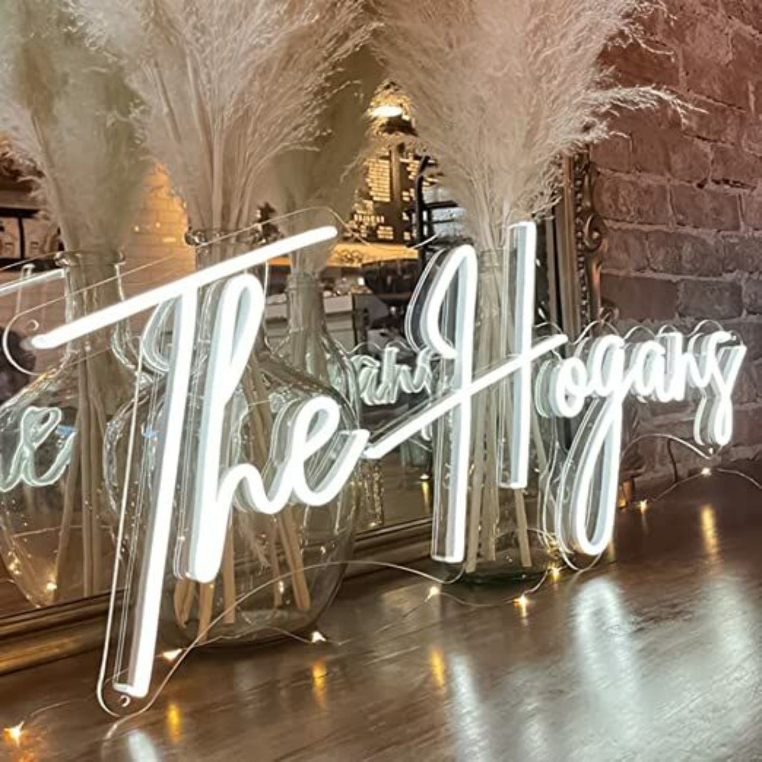 The Hogans Neon Name Signs Family Name Room Wall Decor - Shineneon