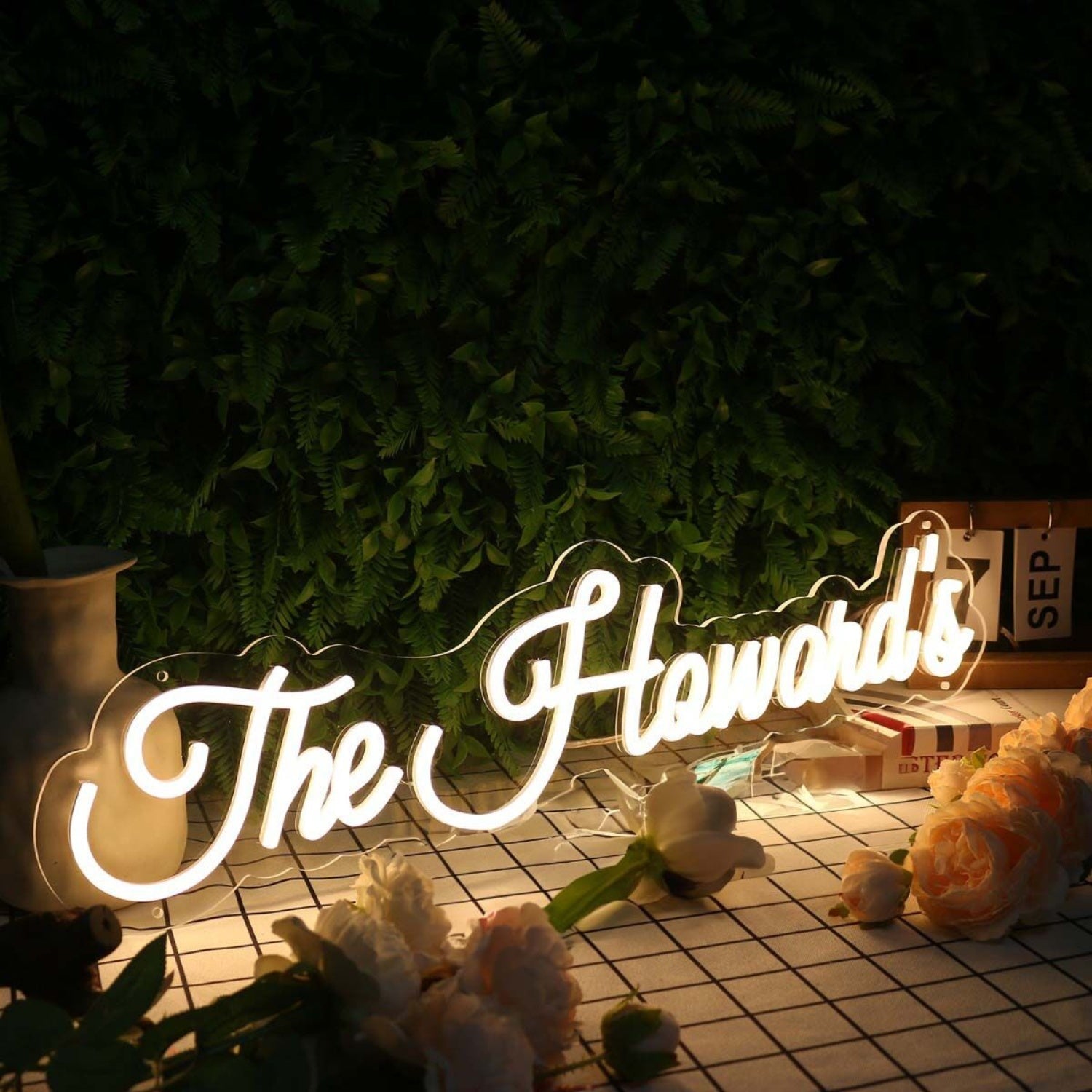 The Howards Yellow Led Neon Sign - Shineneon