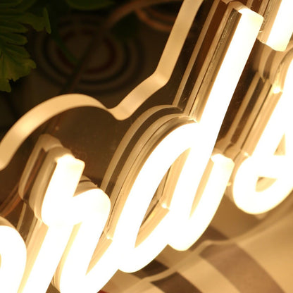 The Howards Yellow Led Neon Sign - Shineneon