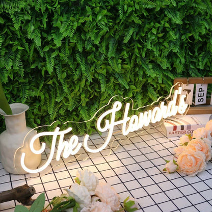 The Howards Yellow Led Neon Sign - Shineneon