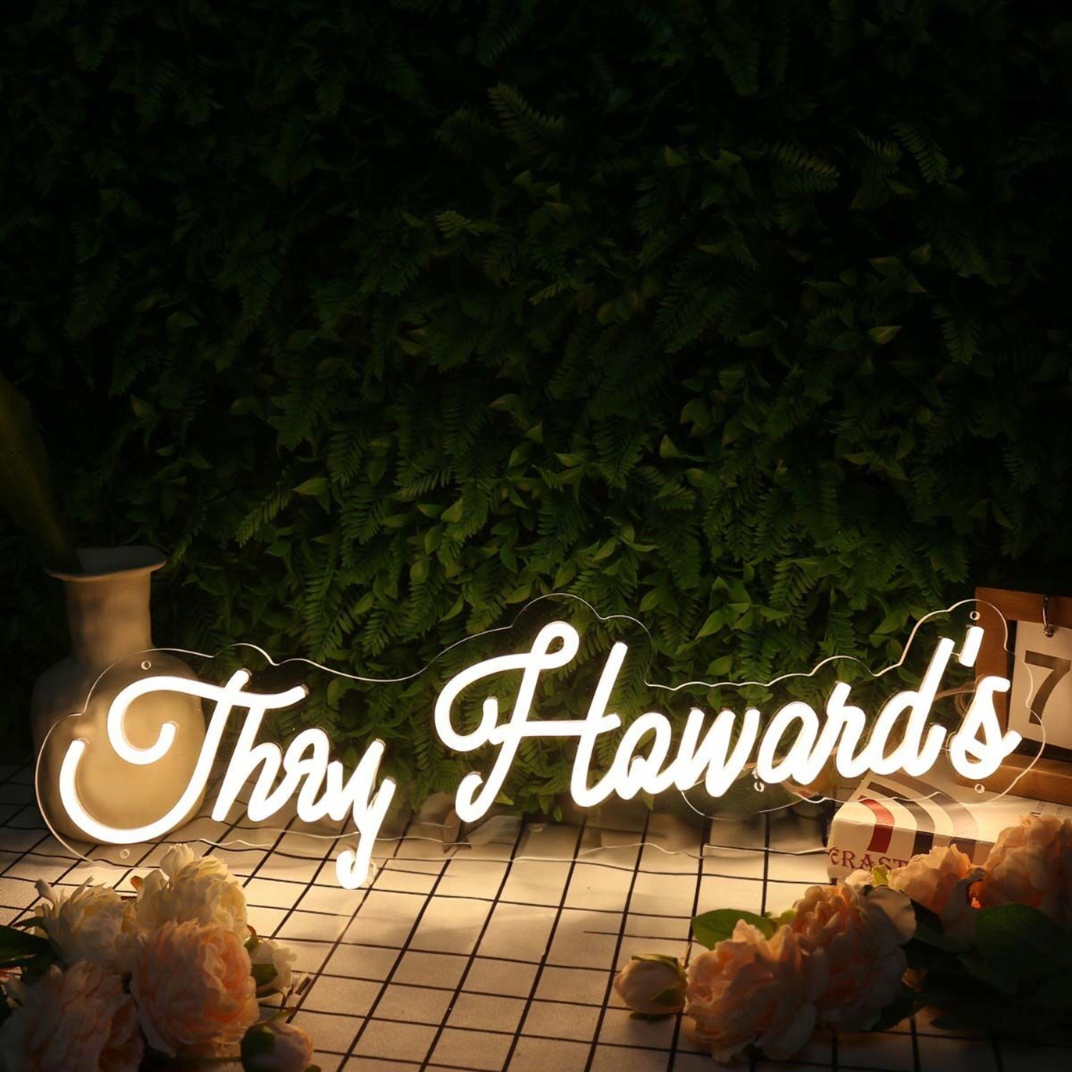 The Howards Yellow Led Neon Sign - Shineneon