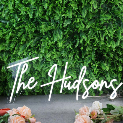 The Hudsons White Led Neon Sign - Shineneon