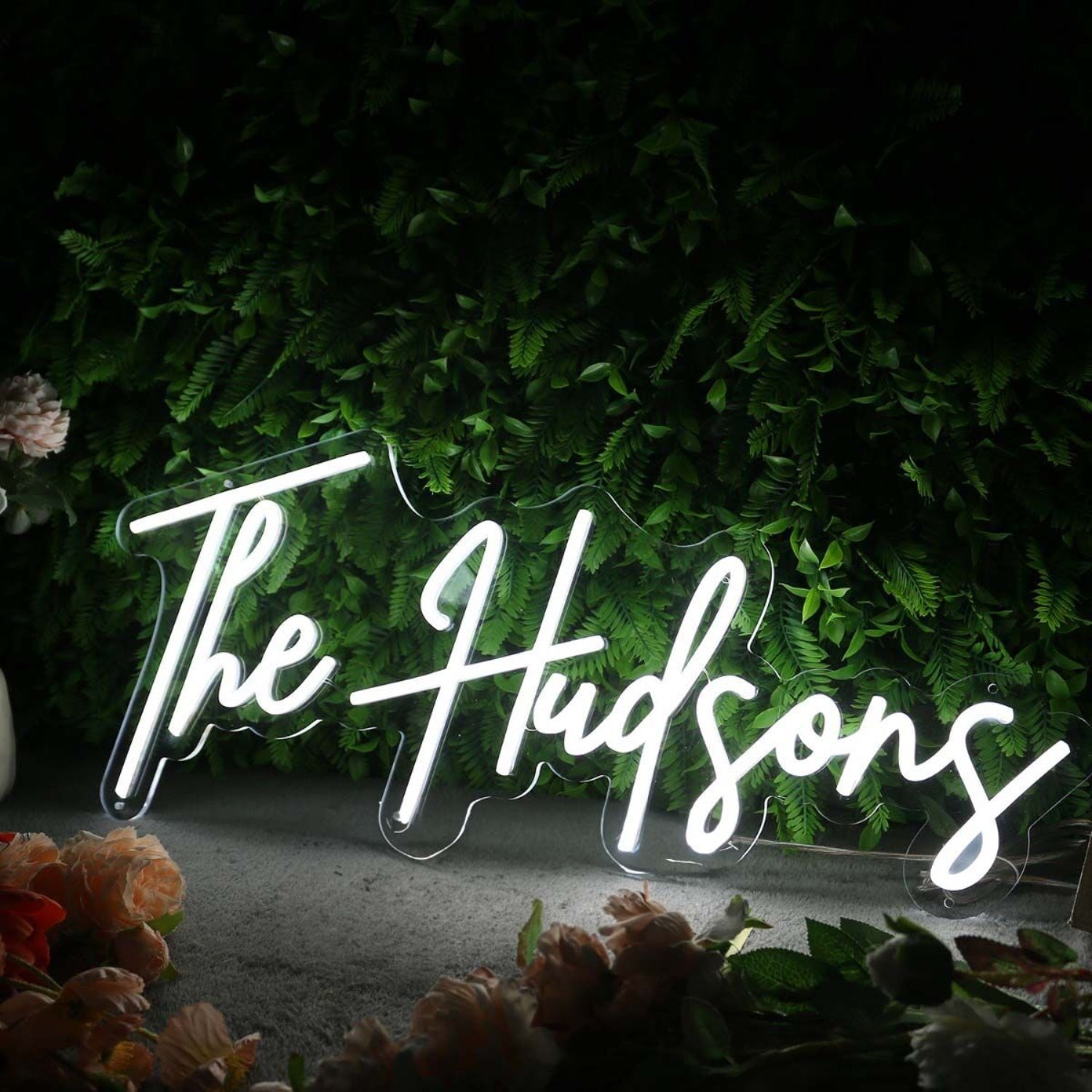 The Hudsons White Led Neon Sign - Shineneon