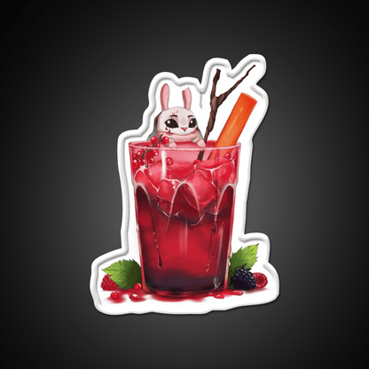 The Huntresss Wild Berries Drink Cocktail Bar Decor Led Neon Sign Rgb Color - Shineneon