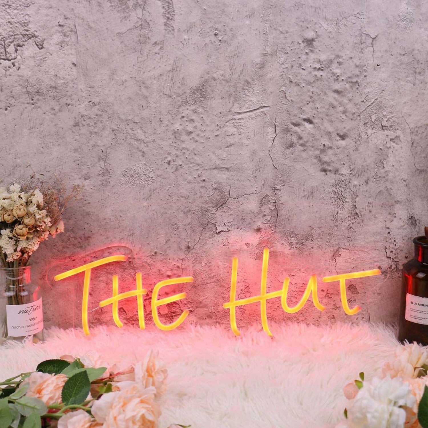 The Hut Red Led Neon Sign - Shineneon