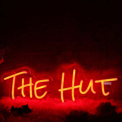 The Hut Red Led Neon Sign - Shineneon