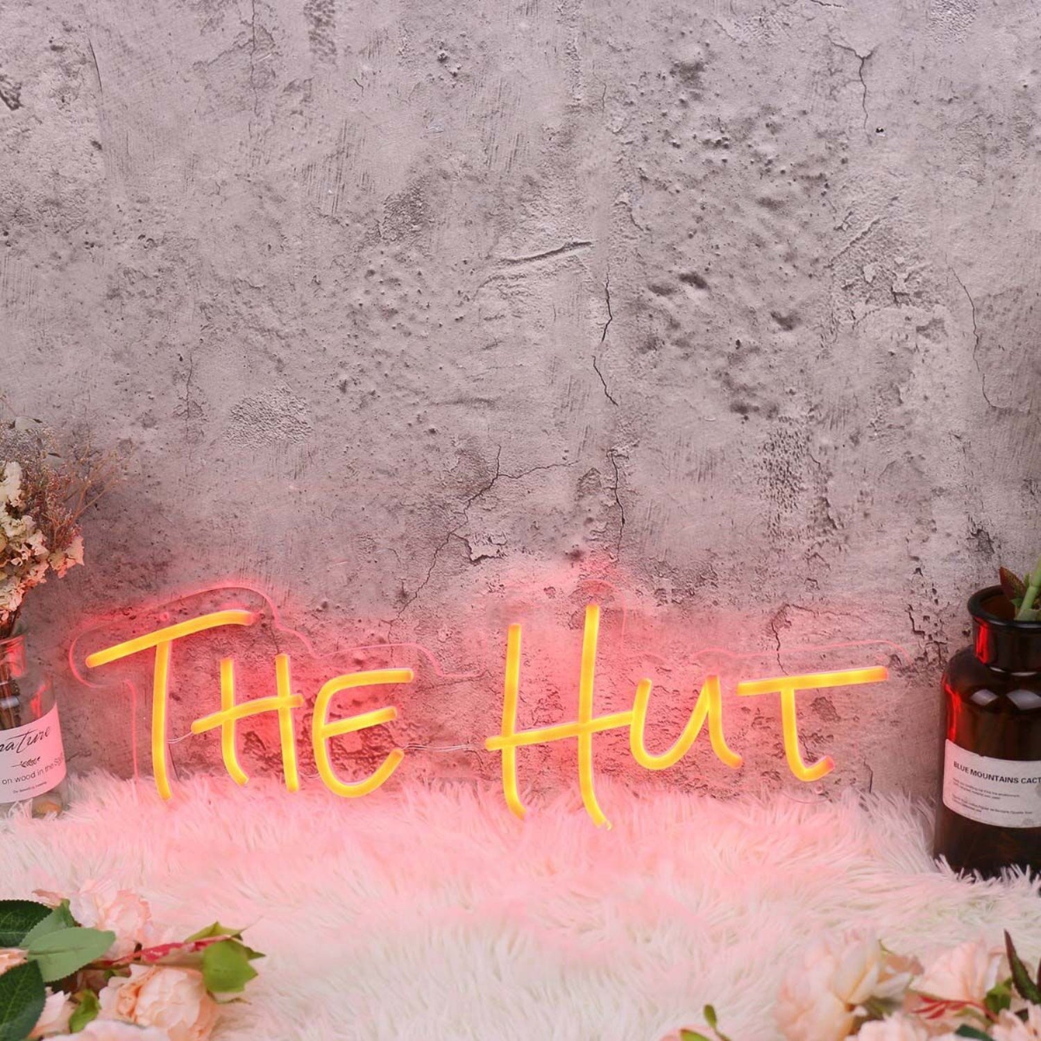 The Hut Red Led Neon Sign - Shineneon