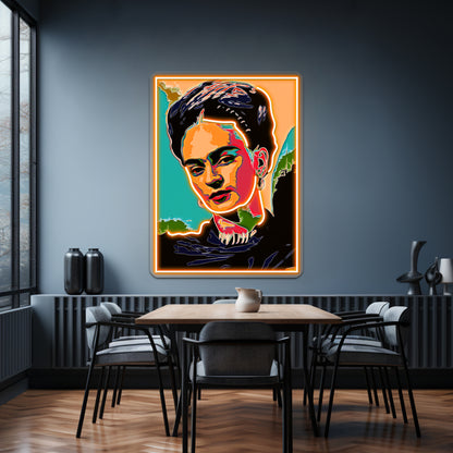 The Iconic Lady Artwork Personalized Neon Signs | Shineneon