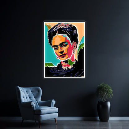 The Iconic Lady Artwork Personalized Neon Signs | Shineneon