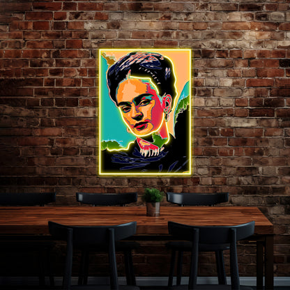 The Iconic Lady Artwork Personalized Neon Signs | Shineneon