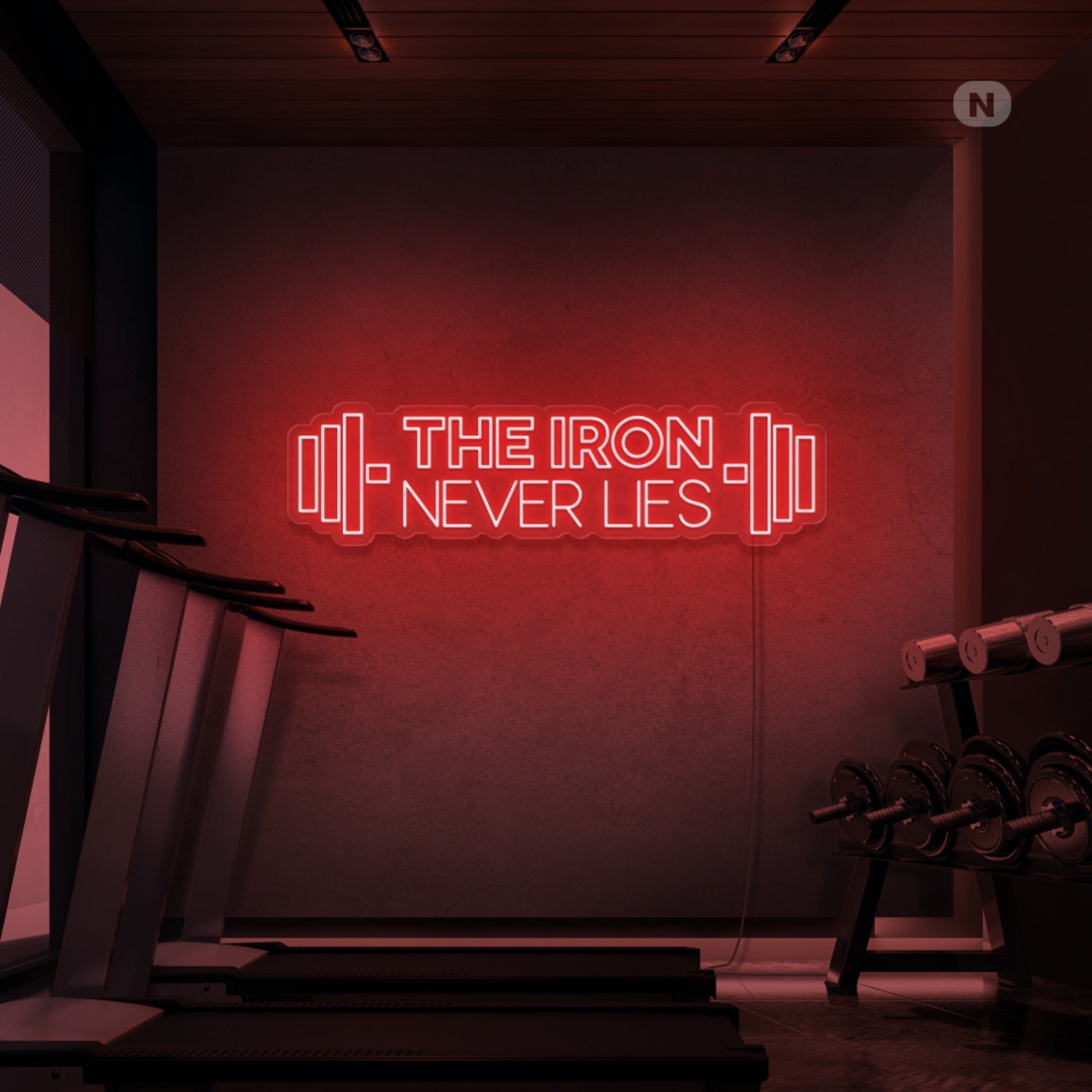 The Iron Does Not Lie Led Neon Signs - Shineneon