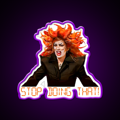 The It Crowd Aunt Irma Barber Shop Haircut Led Neon Sign - LED neon sign view 9