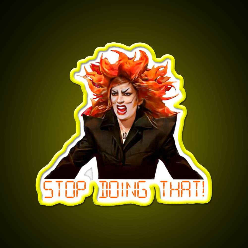 The It Crowd Aunt Irma Barber Shop Haircut Led Neon Sign - LED neon sign view 7