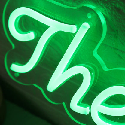 The Jacksons Est 2023 Green Led Neon Sign - Shineneon