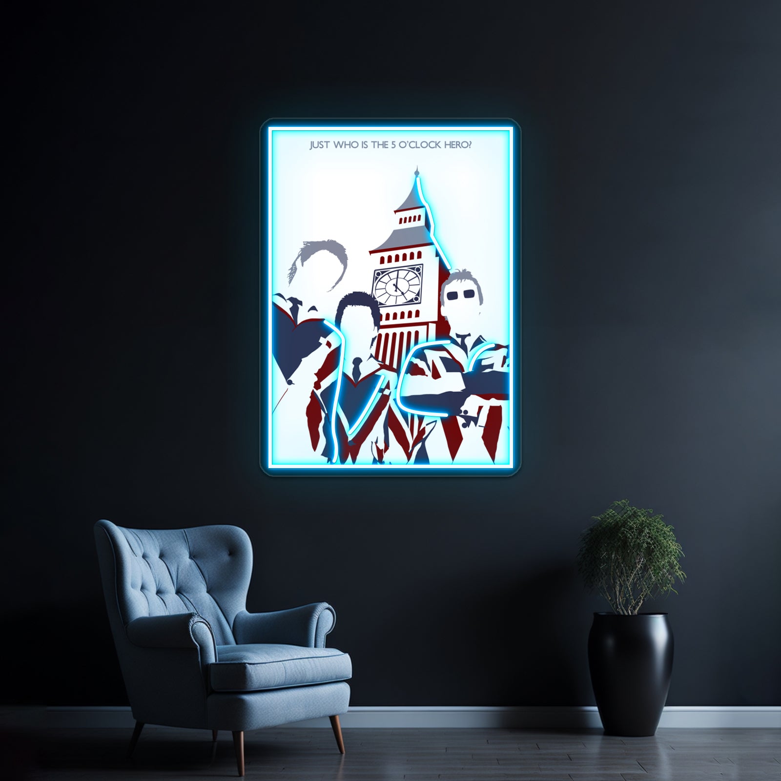 The Jam Mod Pop Artwork Personalized Neon Signs | Shineneon