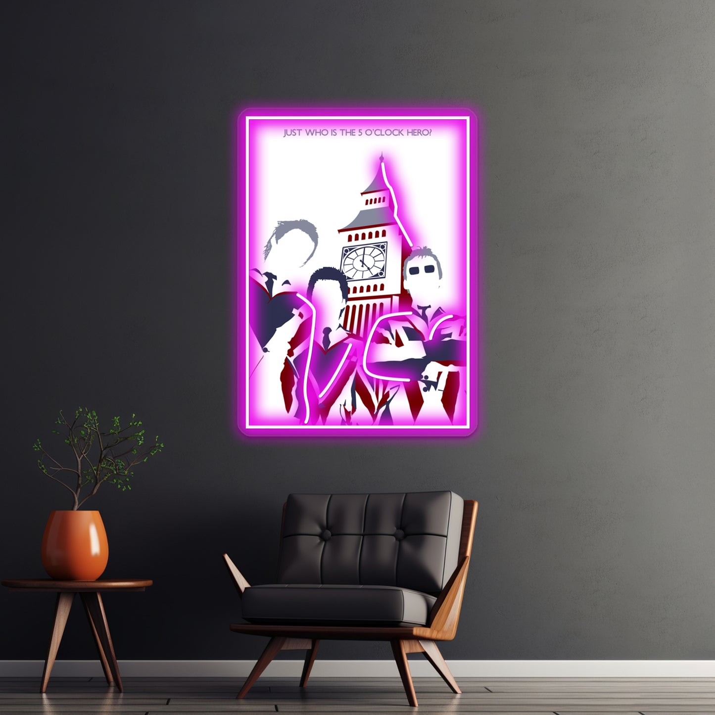 The Jam Mod Pop Artwork Personalized Neon Signs