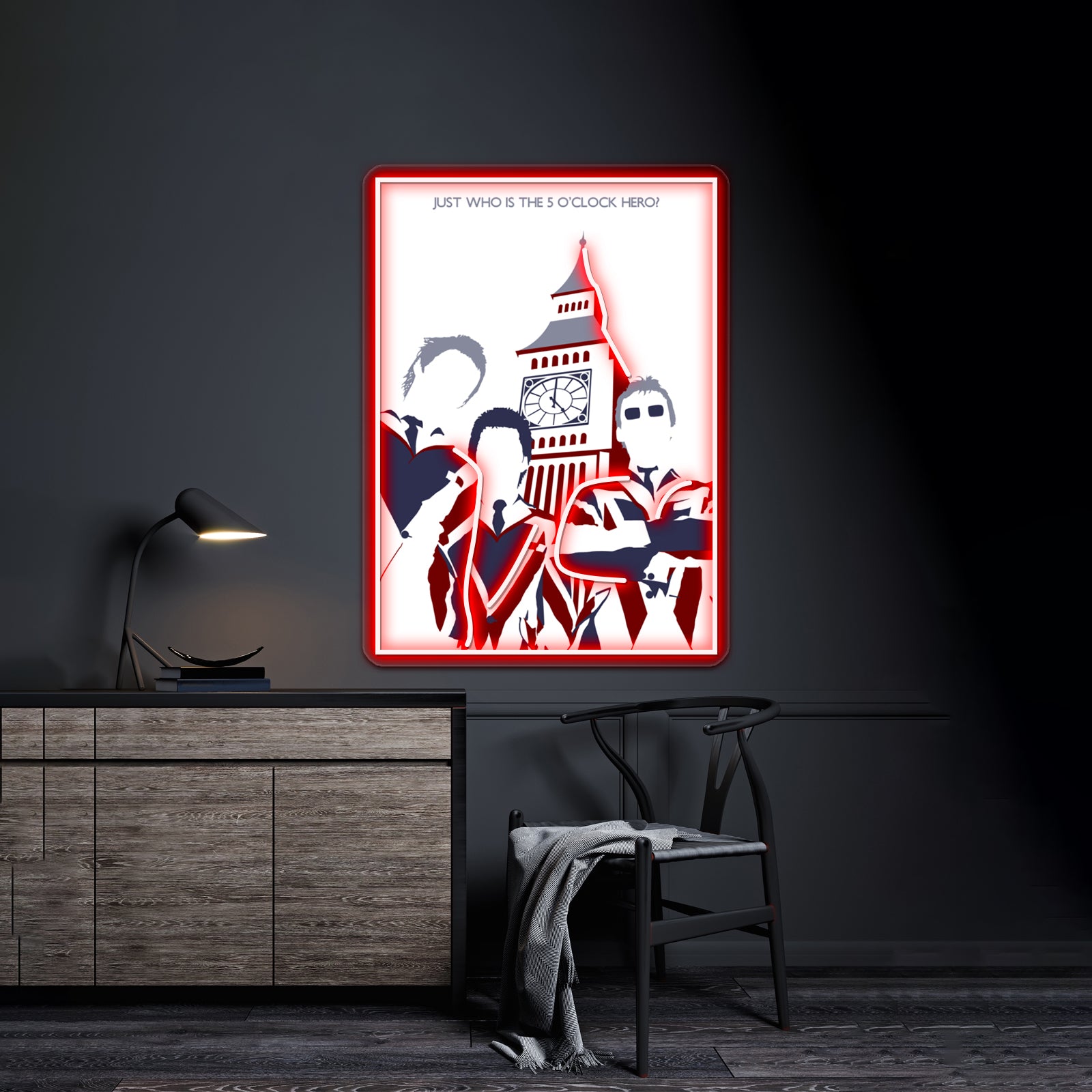 The Jam Mod Pop Artwork Personalized Neon Signs | Shineneon