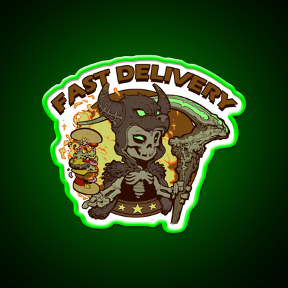 The Junk Food Mage Fast Food Led Neon Sign For Burger Place Rgb Color - Shineneon