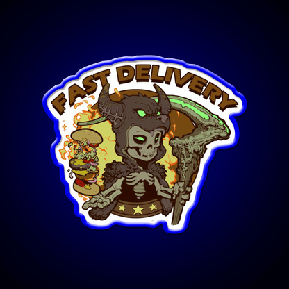 The Junk Food Mage Fast Food Led Neon Sign For Burger Place Rgb Color - Shineneon