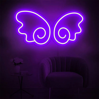 The Kawaii Anime Wings Decoration Led Neon Sign Fcosplay Events - Shineneon