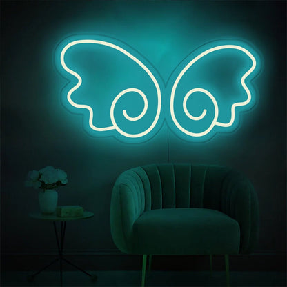 The Kawaii Anime Wings Decoration Led Neon Sign Fcosplay Events - Shineneon