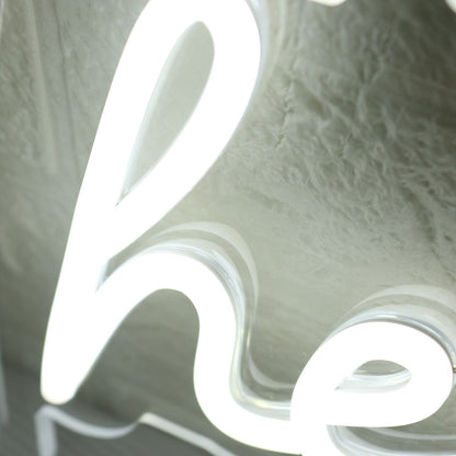 The Kellys White Led Neon Sign - Shineneon