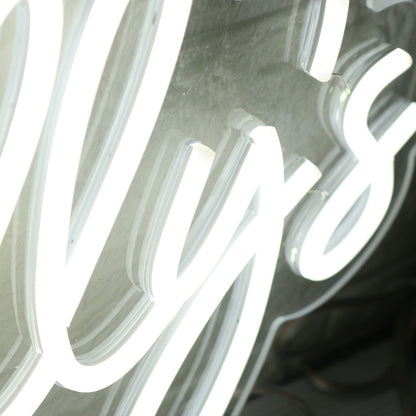The Kellys White Led Neon Sign - Shineneon