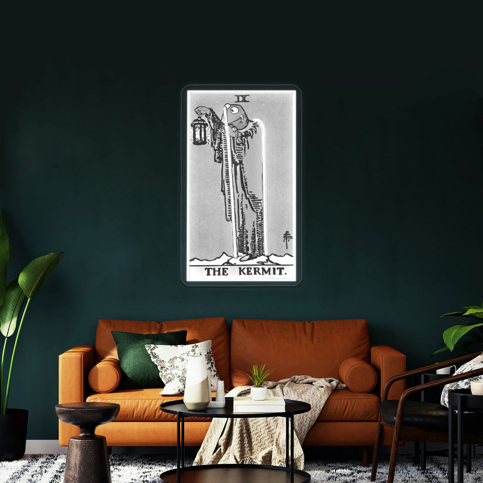 The Kermit Artwork Personalized Neon Signs | Shineneon