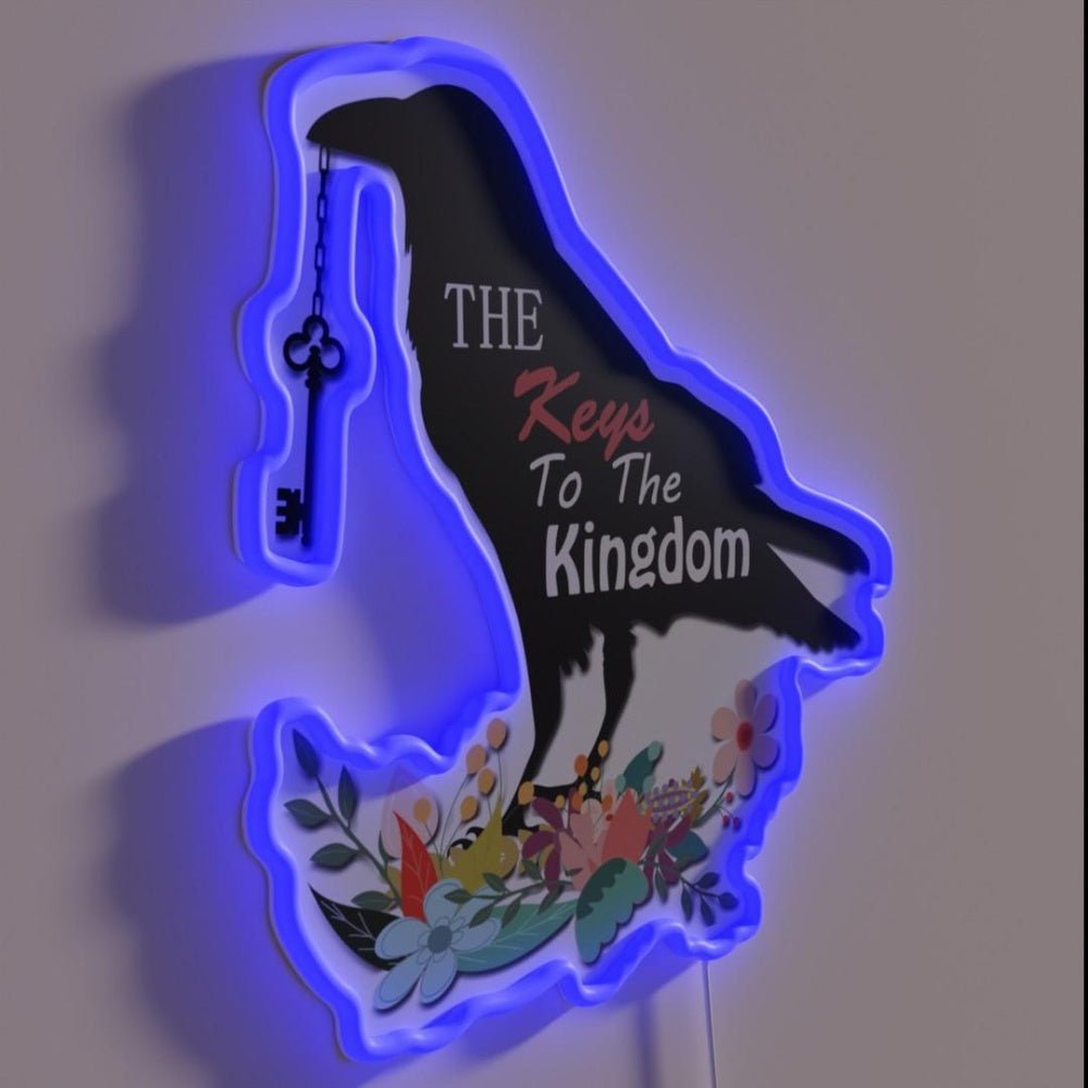 The Keys To The Kingdom Rgb Led Neon Sign - Shineneon