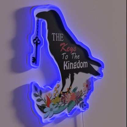 The Keys To The Kingdom Rgb Led Neon Sign - Shineneon