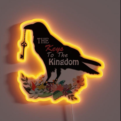 The Keys To The Kingdom Rgb Led Neon Sign - Shineneon