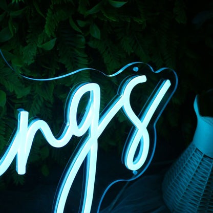 The Kings Blue Led Neon Sign | Shineneon