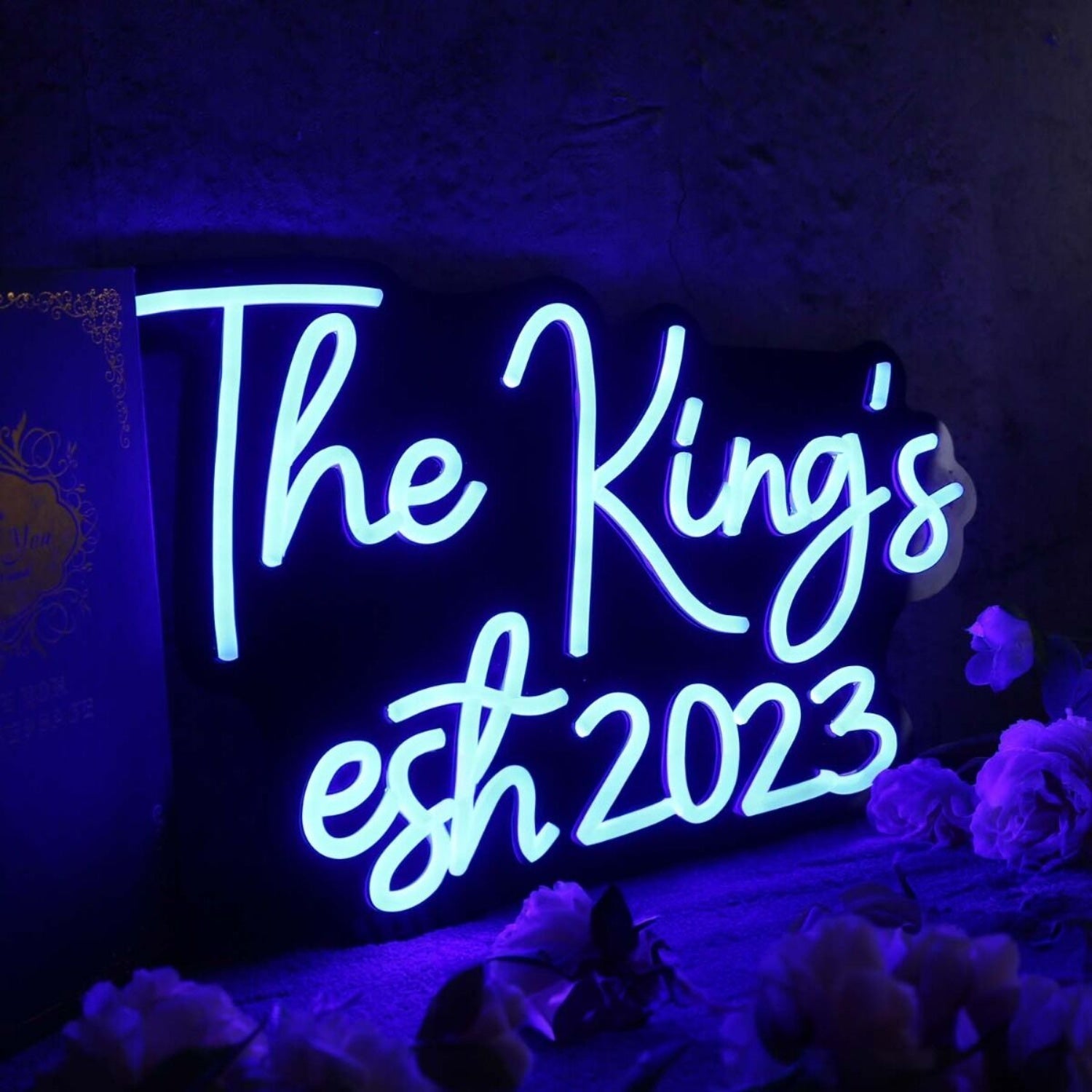 The Kings Est 2023 Blue Led Neon Sign - Shineneon