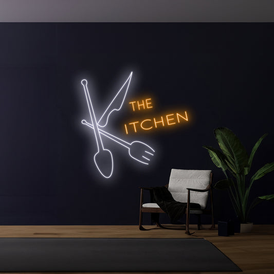 The Kitchen Neon Sign Diner Lounge Neon Light