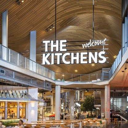 The Kitchens 3D Frontlit Channel Letters Led Light Sign - Shineneon