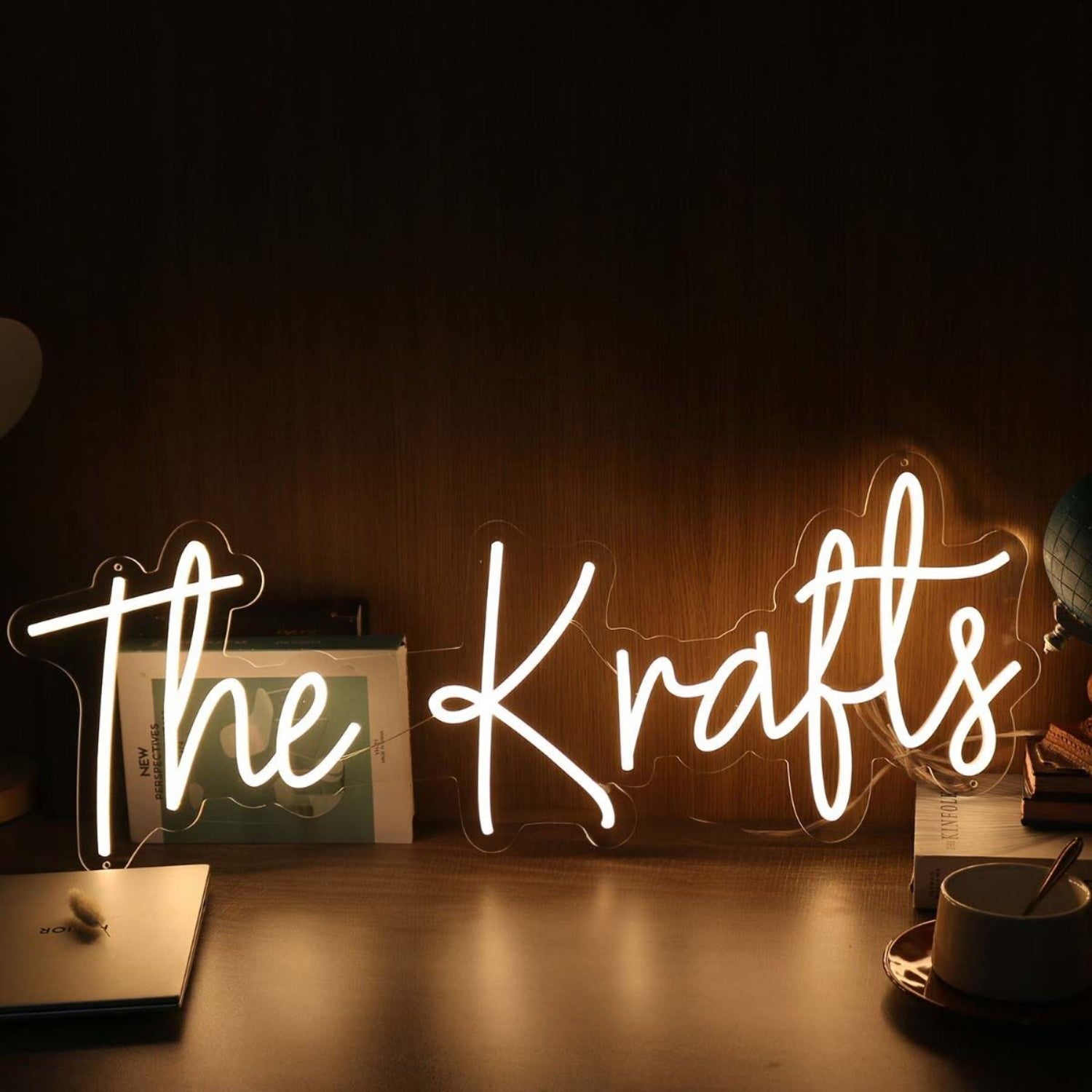 The Krafts Yellow Led Neon Sign - Shineneon