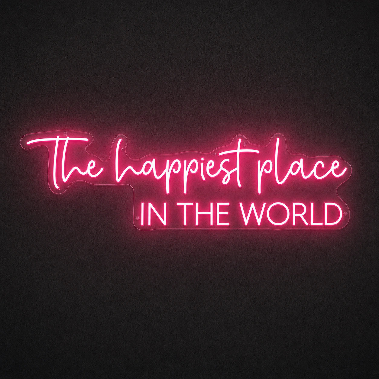 The Largest Place LED Neon Sign main product image