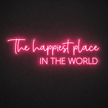 The Largest Place LED Neon Sign main product image