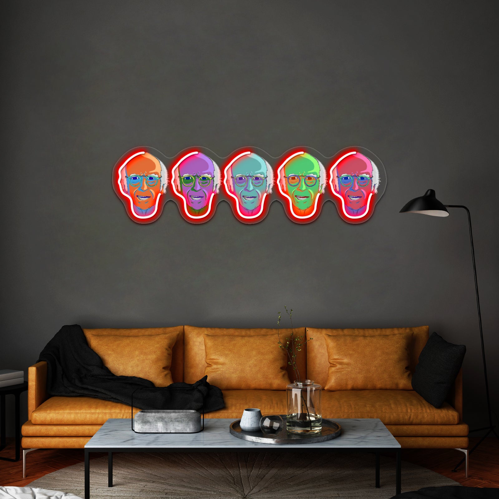 The Larry Five Artwork Personalized Neon Signs | Shineneon