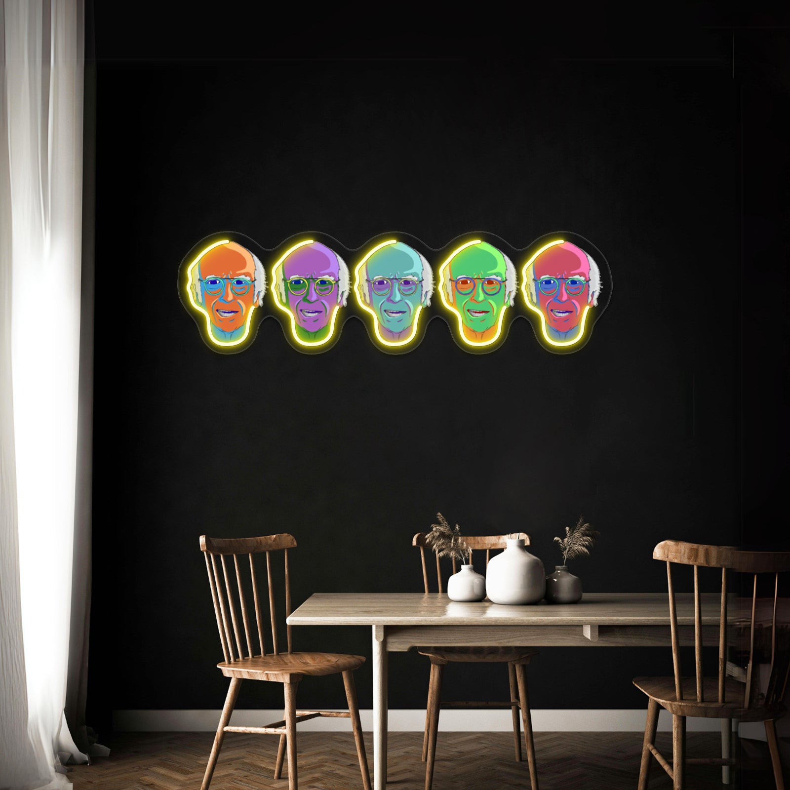 The Larry Five Artwork Personalized Neon Signs | Shineneon