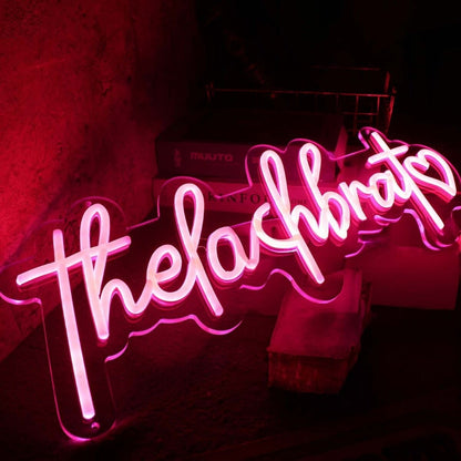 The Lash Brat Red Led Neon Sign - Shineneon