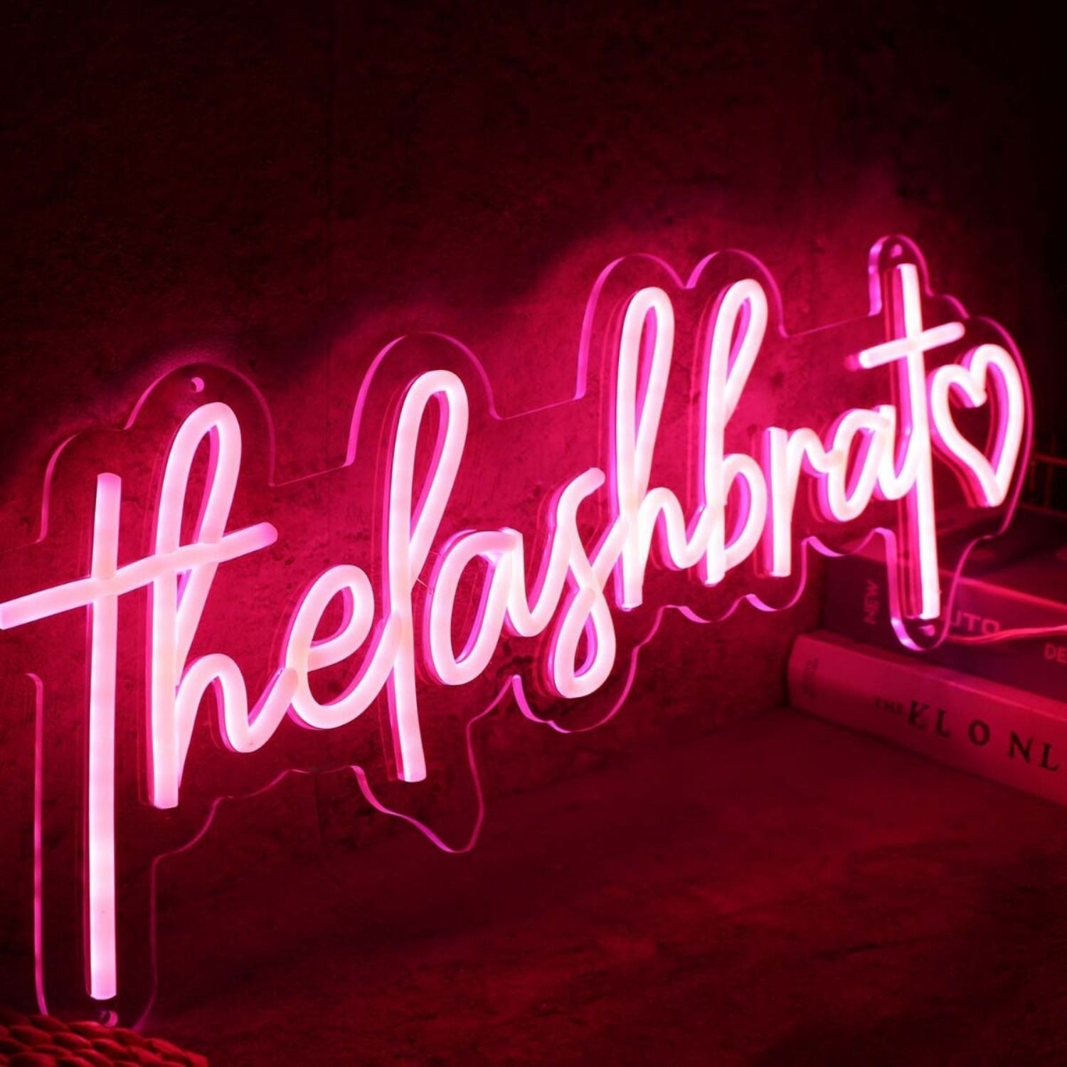 The Lash Brat Red Led Neon Sign - Shineneon