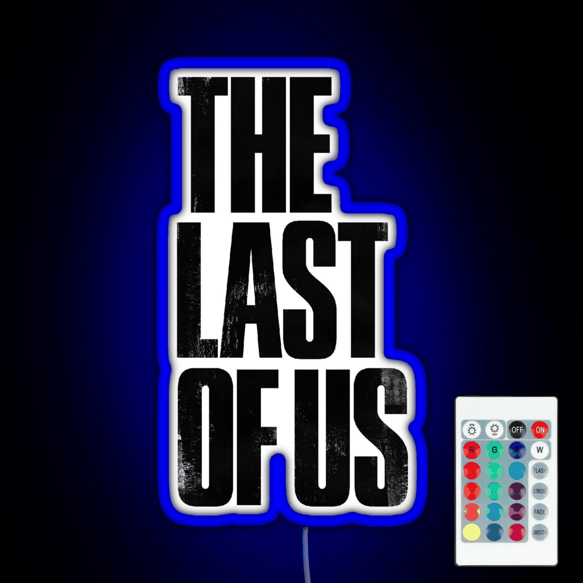 The Last Of Us Rgb Led Neon Sign Pop Wall Art
