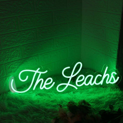The Leachs Green Led Neon Sign - Shineneon