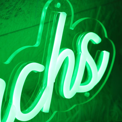 The Leachs Green Led Neon Sign - Shineneon