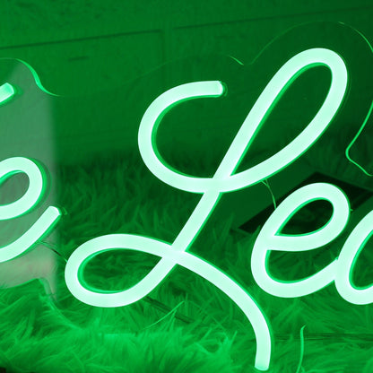 The Leachs Green Led Neon Sign - Shineneon